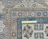 9x12 Ft Gray Blue Kazak Afghan Hand Knotted Geometric Wool Area Rug