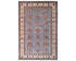 9x12 Gray Kazak Afghan Hand Knotted Geometric Wool Area Rug