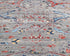 Alfombra afgana Aryana de lana teñida con vegetales, anudada a mano, color gris, 9 x 12