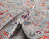 Alfombra afgana Aryana de lana teñida con vegetales, anudada a mano, color gris, 9 x 12
