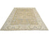 8x10 Ft Soft Brown Turkish Oushak Hand Knotted Oriental Soft Wool Area Rug