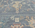 9x12 Oushak Gray Turkish Handmade Traditional Veg Dye Wool Rug