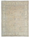 Pastel Brown 9x12 Oushak Turkish Hand Knotted Oriental Veg Dye Wool Rug