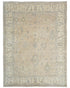 Pastel Brown 9x12 Oushak Turkish Hand Knotted Oriental Veg Dye Wool Rug