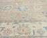 8x10 Brown Gray Turkish Oushak Hand Knotted Traditional Soft Wool Area Rug
