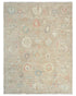 Soft Brown 9x12 Ft Turkish Oushak Hand Knotted Traditional Soft Wool Area Rug