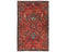 3x5 Rust Aryana Afghan Hand Knotted Veg Dye Wool Area Rug