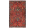 3x5 Rust Aryana Afghan Hand Knotted Veg Dye Wool Area Rug