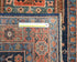 3x5 Blue Rust Aryana Afghan Hand Knotted Veg Dye Wool Area Rug