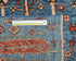 3x5 Blue Aryana Afghan Hand Knotted Veg Dye Wool Area Rug