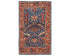 3x5 Blue Rust Aryana Afghan Hand Knotted Veg Dye Wool Area Rug
