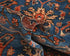 3x5 Blue Rust Aryana Afghan Hand Knotted Veg Dye Wool Area Rug