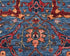3x5 Blue Aryana Afghan Hand Knotted Veg Dye Wool Area Rug
