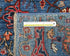 3x5 Blue Aryana Afghan Hand Knotted Veg Dye Wool Area Rug