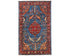 3x5 Blue Rust Aryana Afghan Hand Knotted Veg Dye Wool Area Rug