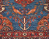 3x5 Blue Rust Aryana Afghan Hand Knotted Veg Dye Wool Area Rug