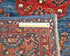 3x5 Blue Rust Aryana Afghan Hand Knotted Veg Dye Wool Area Rug