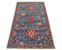 3x5 Aryana Blue Afghan Hand Knotted Veg Dye Wool Area Rug