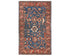 3x5 Blue Rust Aryana Afghan Hand Knotted Veg Dye Wool Area Rug