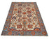 4x6 Gray Blue Aryana Afghan Hand Knotted Veg Dye Wool Area Rug