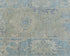 3x5 Brown Blue Oushak Turkish Hand Knotted Traditional Soft Wool Area Rug