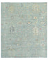 8x10 Soft Green Turkish Oushak Hand Knotted Traditional Soft Wool Area Rug