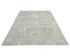 8x10 Soft Blue Oushak Turkish Hand Knotted Traditional Veg Dye Wool Area Rug
