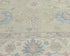 8x10 Muted Beige Turkish Oushak Hand Knotted Soft Wool Area Rug