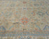 10x14 Ft Golden Brown Kazak Afghan Hand Knotted Geometric Wool Area Rug