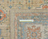 10x14 Ft Golden Brown Kazak Afghan Hand Knotted Geometric Wool Area Rug