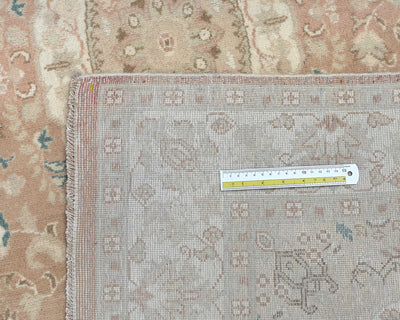 Alfombra de lana anudada a mano de estilo persa oriental de 4x6