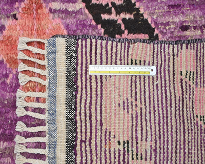 12x14 Moroccan Purple Hand Woven Area Rug