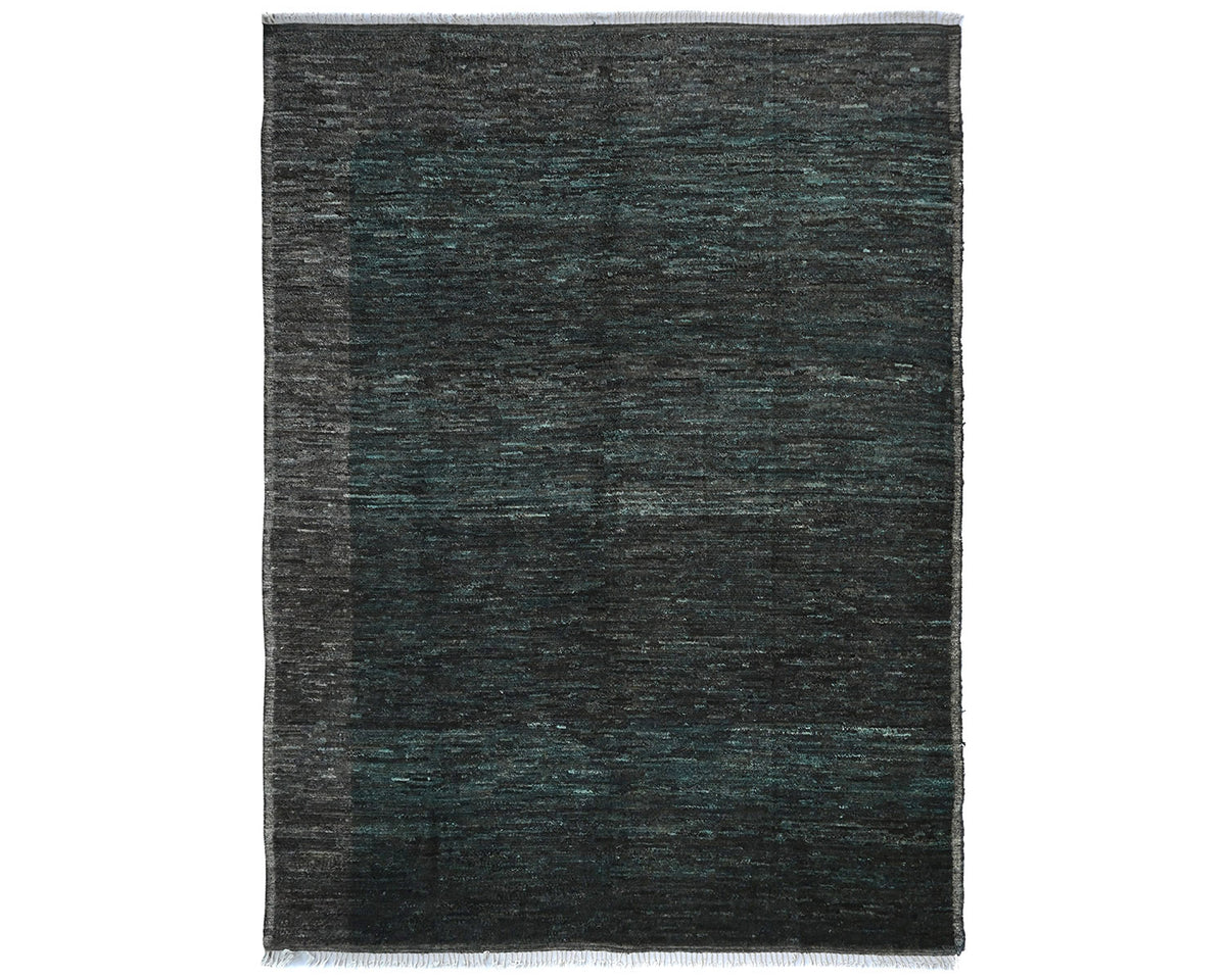 Alfombra marroquí de lana tejida a mano de 10 x 14 pulgadas