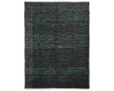 Alfombra marroquí de lana tejida a mano de 10 x 14 pulgadas