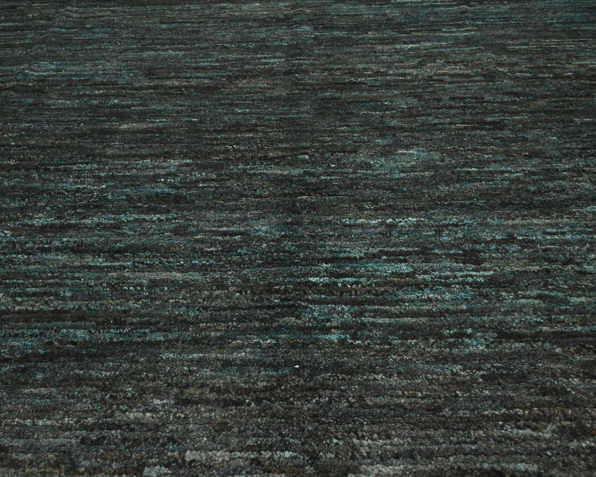 Alfombra marroquí de lana tejida a mano de 10 x 14 pulgadas