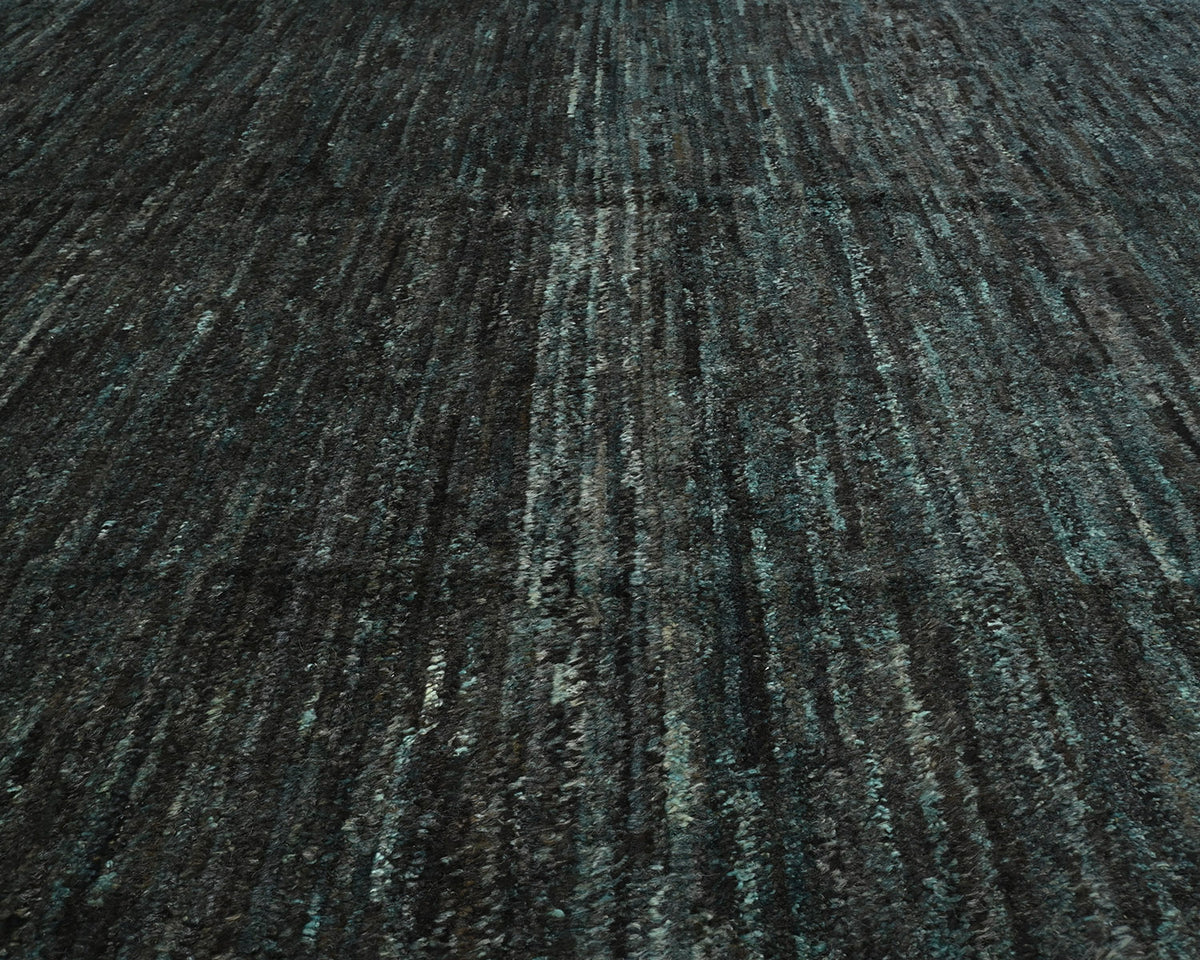 Alfombra marroquí de lana tejida a mano de 10 x 14 pulgadas
