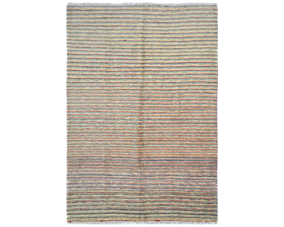 8x10 Moroccan Multicolor Hand Woven Wool Area Rug