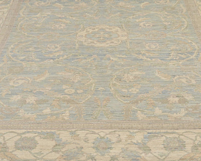 5x7 Chobi Fine Quality Gray Afghan Hand Knotted Wool Area Rug