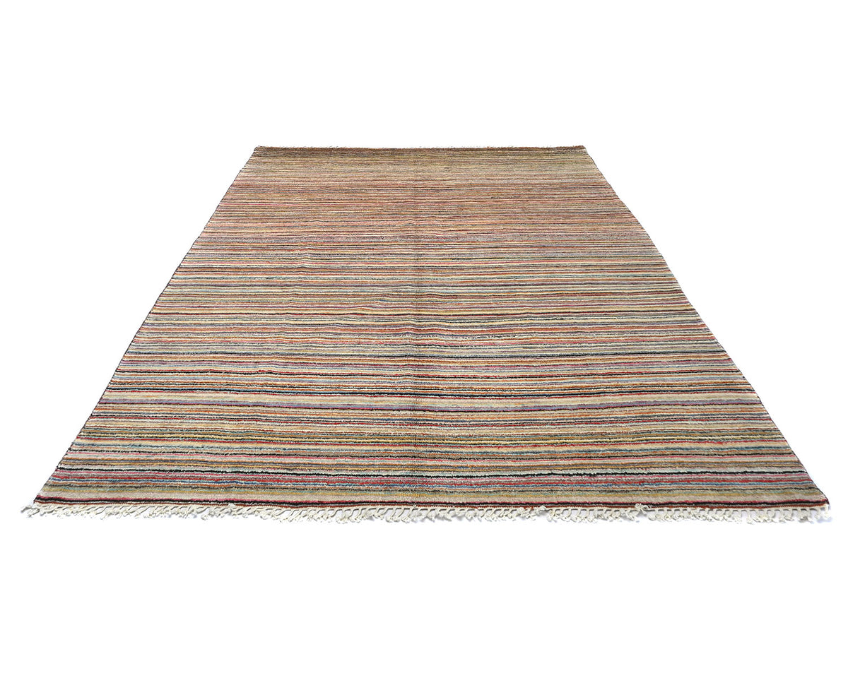 9x12 Moroccan Multicolor Hand Woven Wool Area Rug