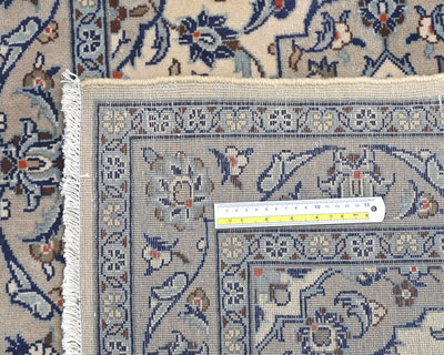 3x5 Oriental Persian Style Beige Hand Knotted Wool Area Rug